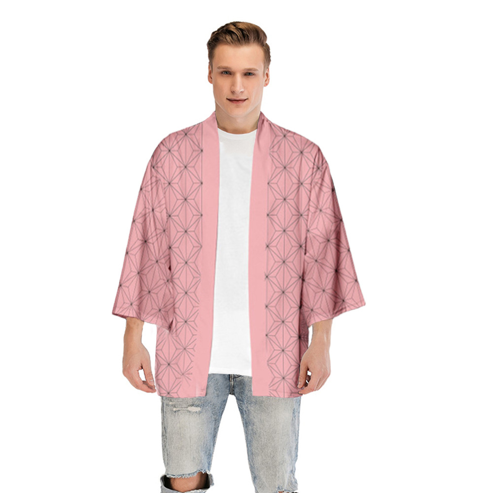 Ghost Knot Blade cosplay Tomioka Yoshinoka Tanzhi Lang Animation Character 3D Printing Kimono Cape Cross Border