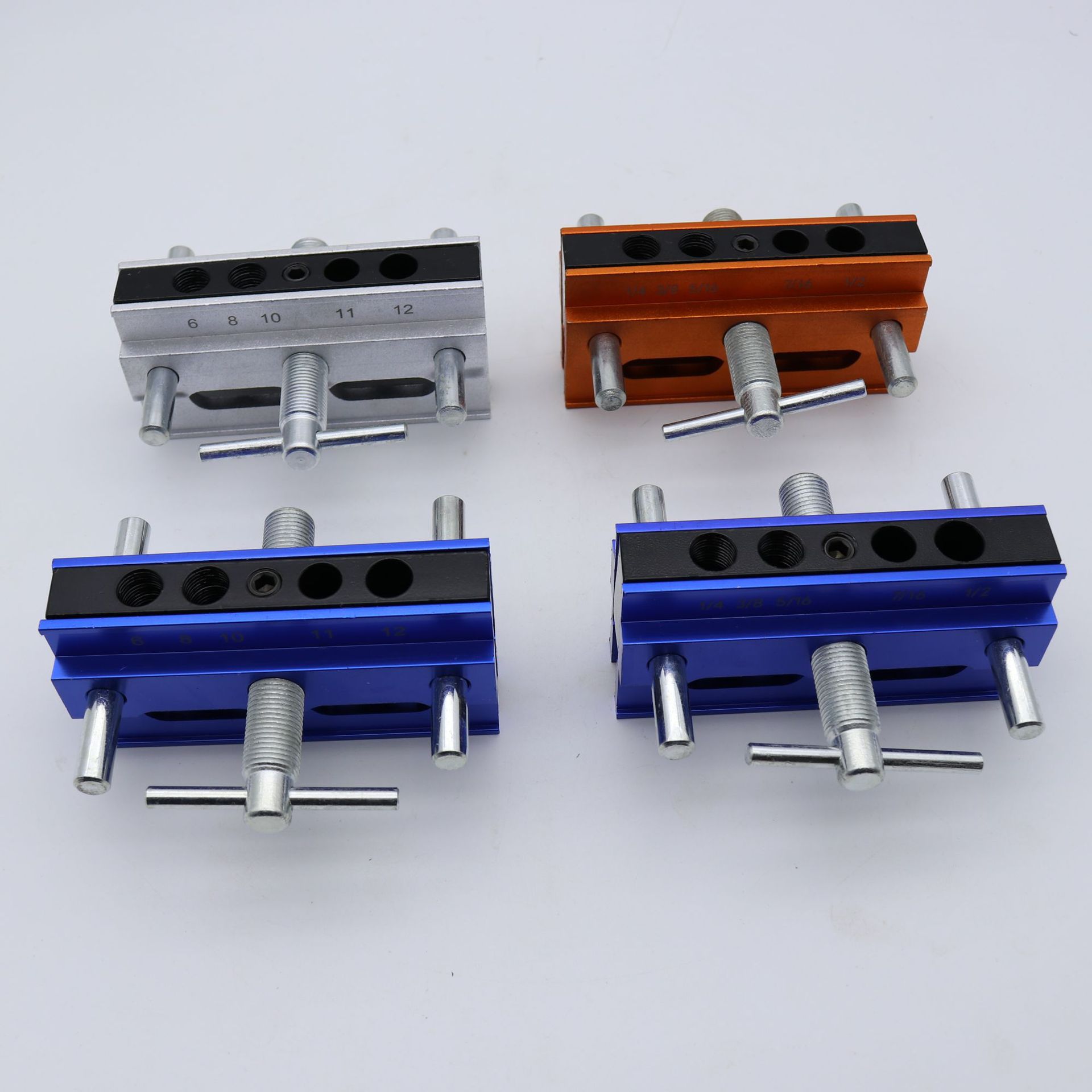 Woodworking straight hole locator straight hole drilling drilling locator pin hole furniture DIY log dowel tool