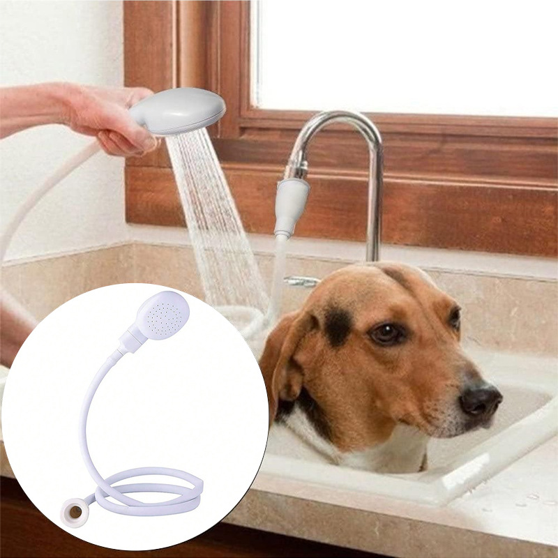 Dormitory simple quick faucet bath multi-function connector shampoo shower head pet shower nozzle children shower