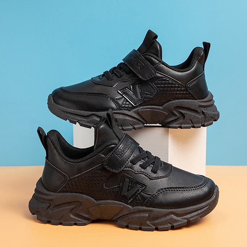 Children's running shoes boys and girls Velcro