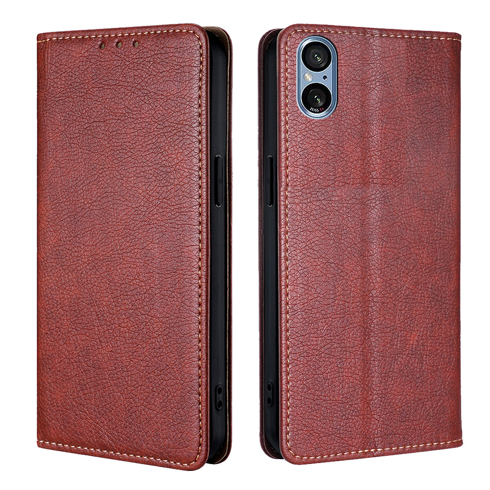 For Sony Xperia10 III phone case Xperia5 IV flip phone leather case 10 II protective case
