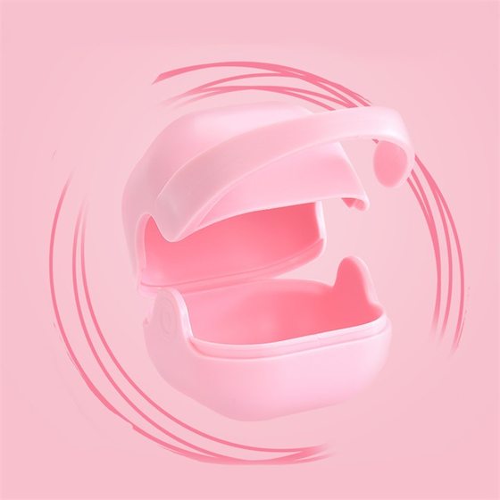 Portable pacifier storage box baby portable dustproof pp plastic pacifier packaging box manufacturers wholesale