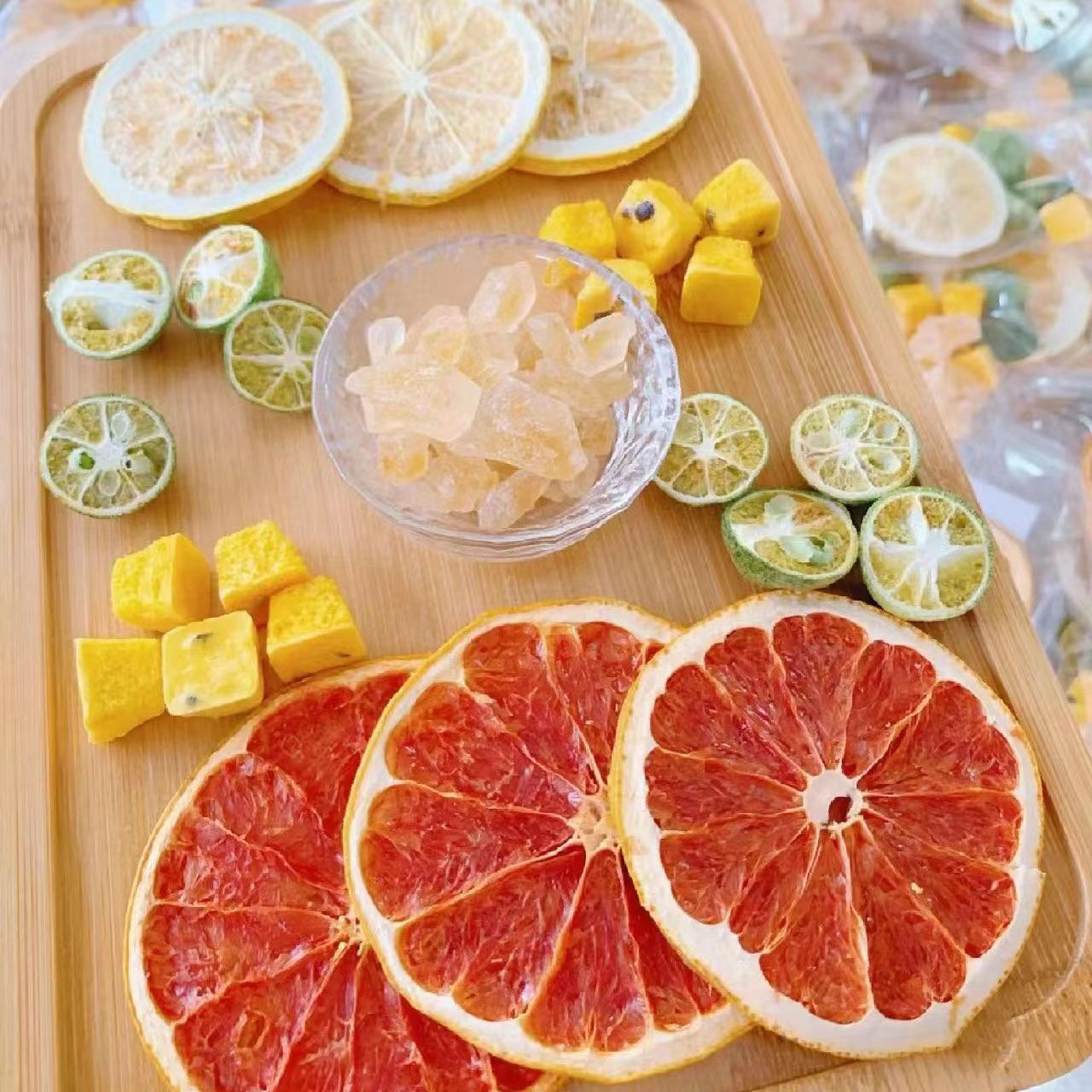 [Same style as TikTok Little Red Book] Vitamin C Lemon Green Orange Passion Fruit tea freeze-dried fruit tea Freeze-Dried kumquat dried fruit