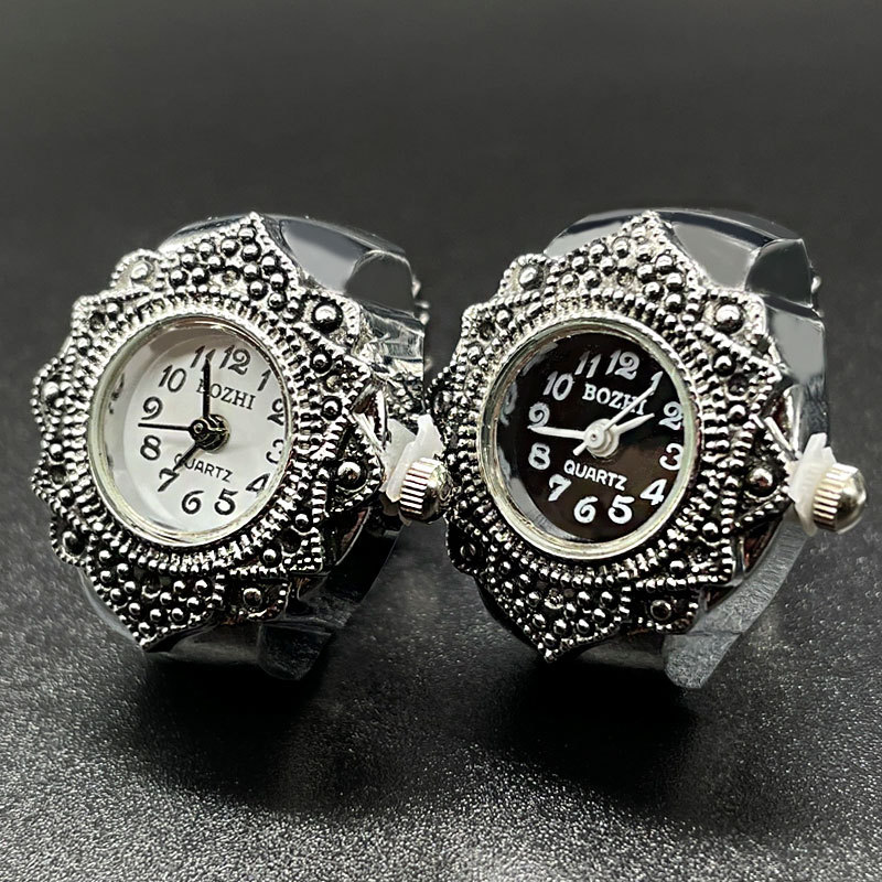 [Ring watch] cross-border e-commerce recommended simple atmosphere Joker men and women lovers explosion quartz watch wholesale