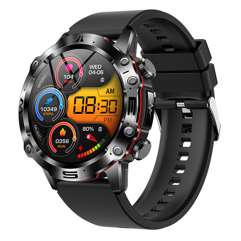 Cross-border hot ET482 Smart Watch heart rate Bluetooth call multi-dial pedometer sports watch smart bracelet