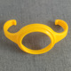 Three-generation feeding bottle yellow handle