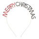 Christmas headband Red Green FG165