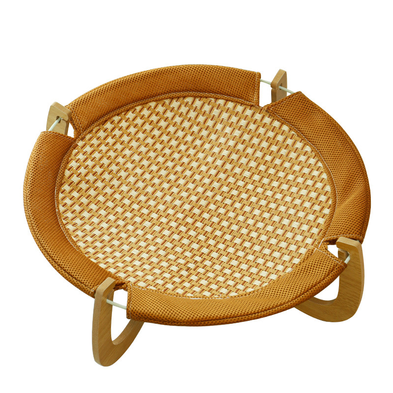 Cat Nest Mat Cat Bed Summer Cat Hammock Pet Kennel Summer Ice Kennel Detachable and Washable Kennel Pet Supplies