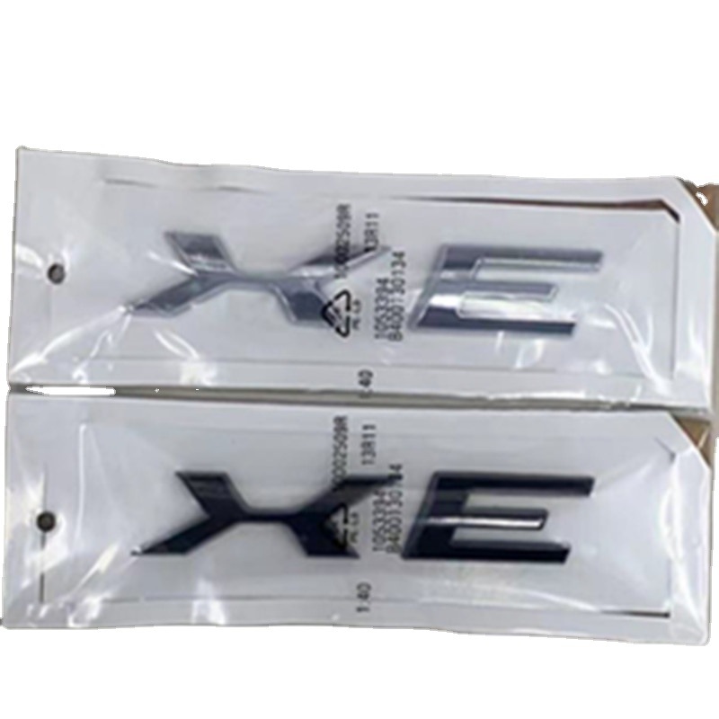 Modified XEL XFL XJL XE XFXJ displacement letter Mark X series rear tail Mark car label