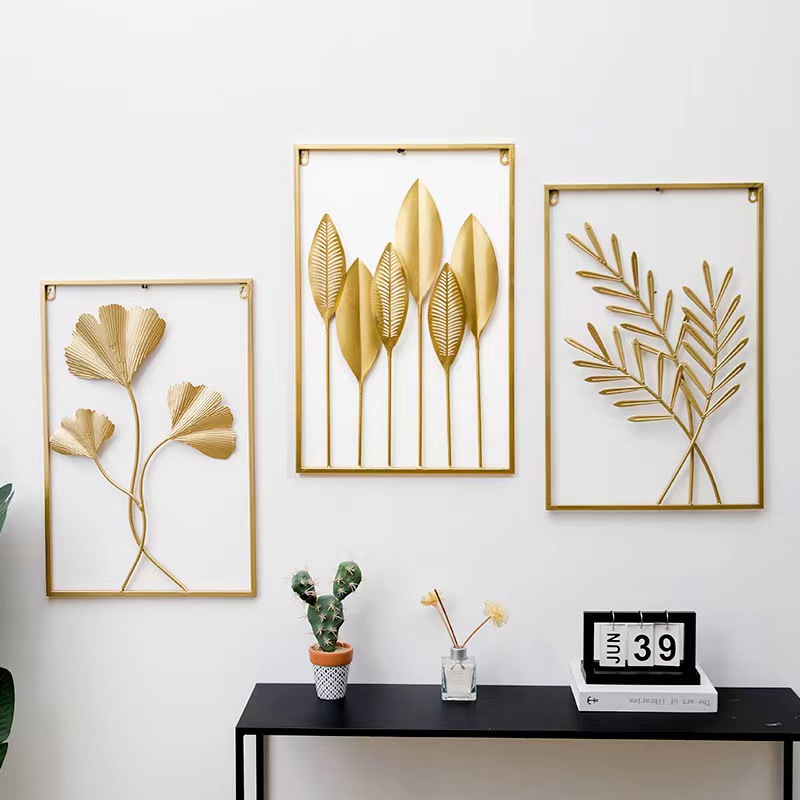 Double 11 Special Offer, Modern Simple Living Room Dining Room Plant Wall Decoration Wholesale Creative Home Light Luxury Wall Nordic Style