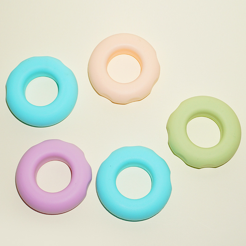 Silicone grip professional sports hand rehabilitation training device strength trainer grip ring outdoor fitness children grip strength