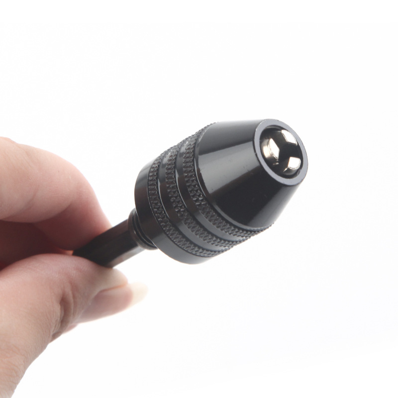 0.3-8 electric grinding Chuck electric grinding accessories multi-specification Chuck Long and short tail hexagonal handle clamp three-jaw drill clamp tool