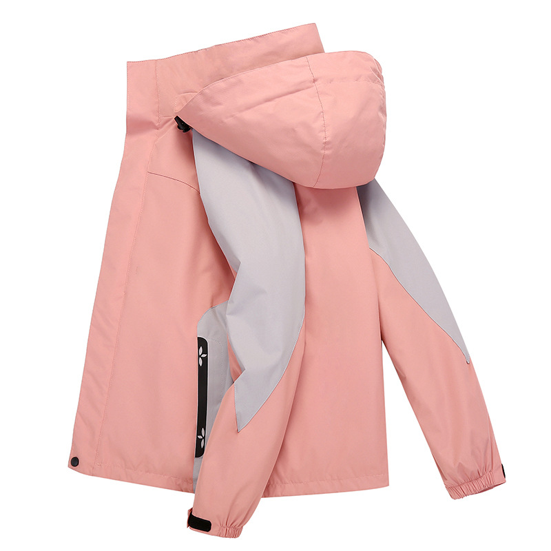 Factory wholesale outdoor assault clothing men's and women's two-piece three-in-one detachable windproof waterproof mountaineering ski suit