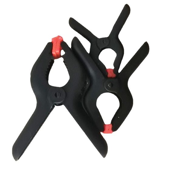 Nylon woodworking A- clip photography background fixed fast spring clip 4 inch model booster pp plastic clip tool