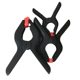 Nylon woodworking A- clip photography background fixed fast spring clip 4 inch model booster pp plastic clip tool