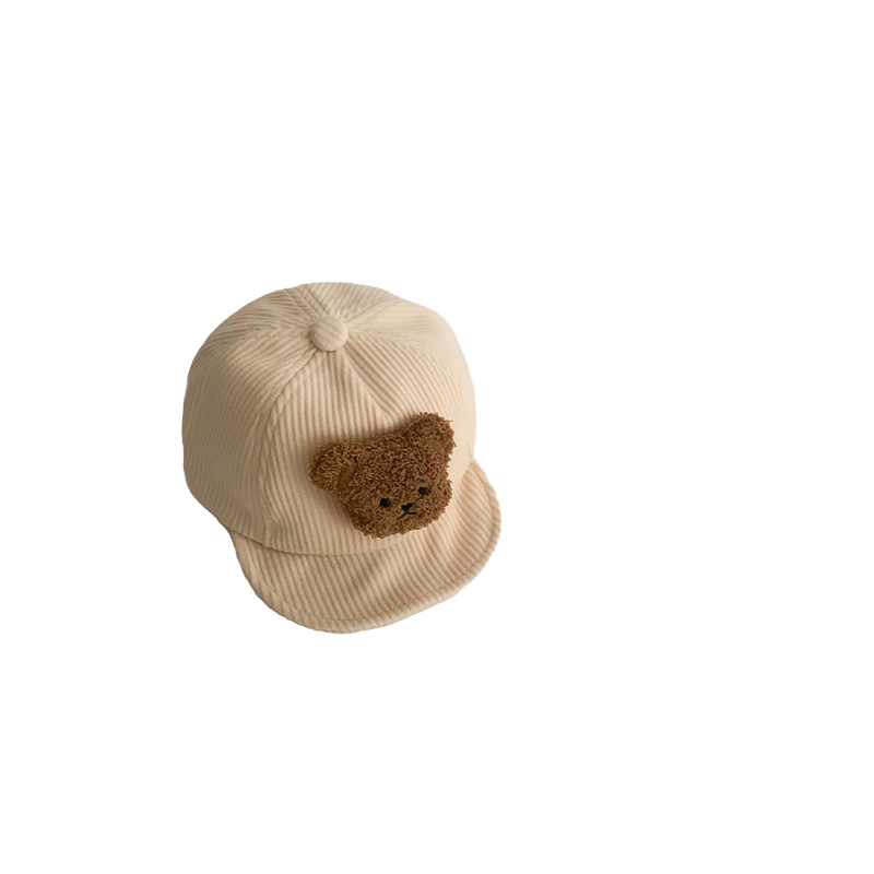 Korean baby hat spring and autumn children's baseball cap baby cap soft eaves sunshade Winter Children's hat wholesale