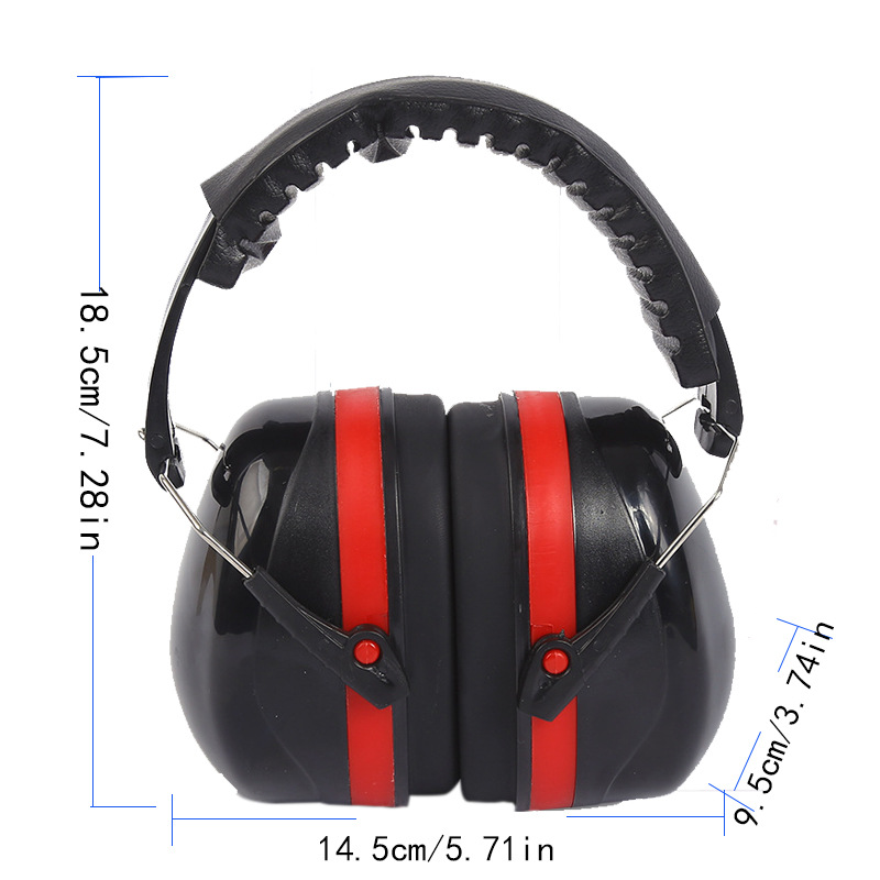 Factory supply learning drum set factory noise reduction sound insulation headphones labor protection products head-worn sound insulation anti-noise earmuffs