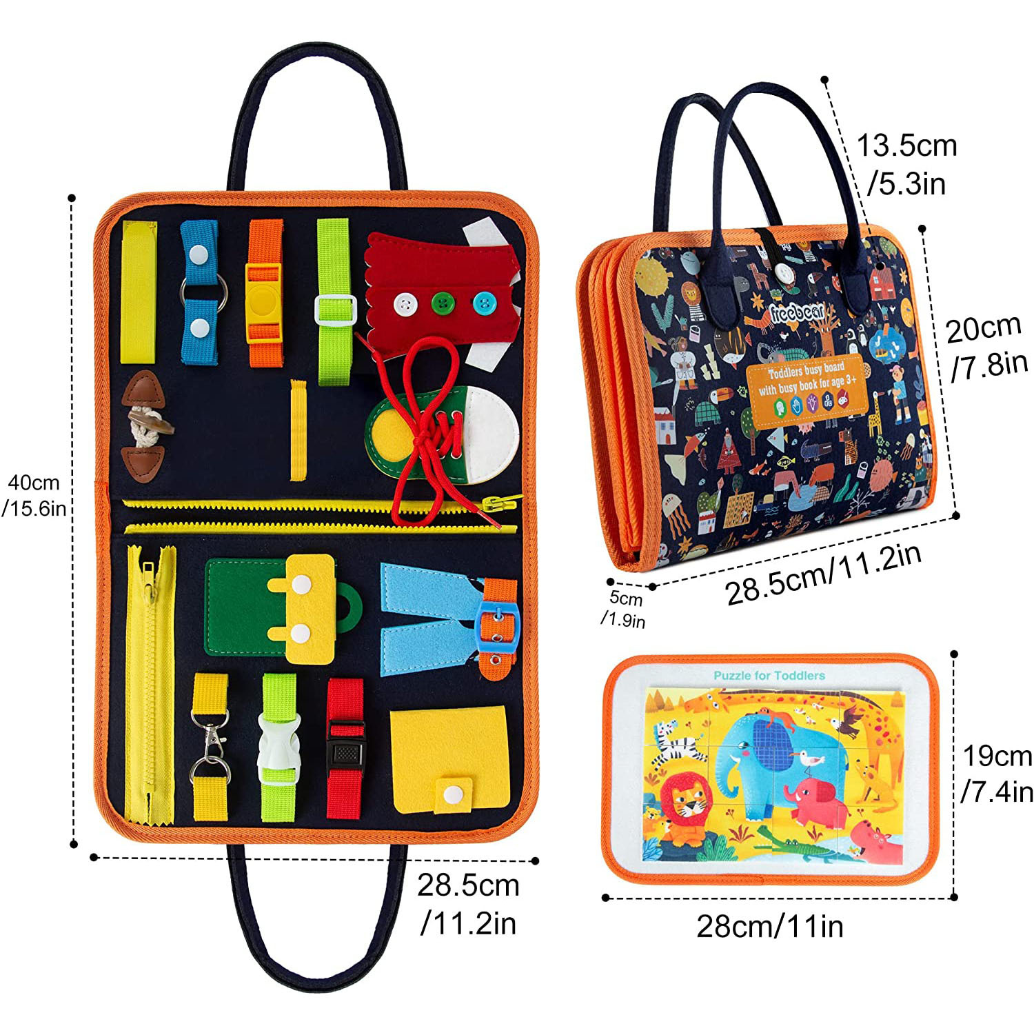 Factory wholesale children's cartoon story Learning Board educational toys life skills practice early education board