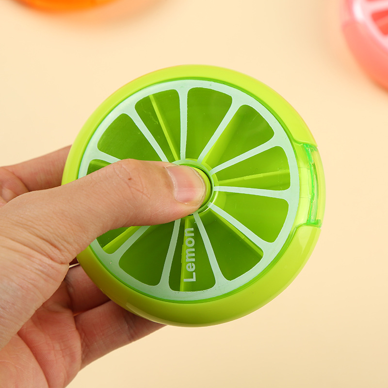 Travel Portable Mini Pill Box Pill Box Sealed Storage Box Weekly 7-Case Portable Pill Box Sub-pack Box