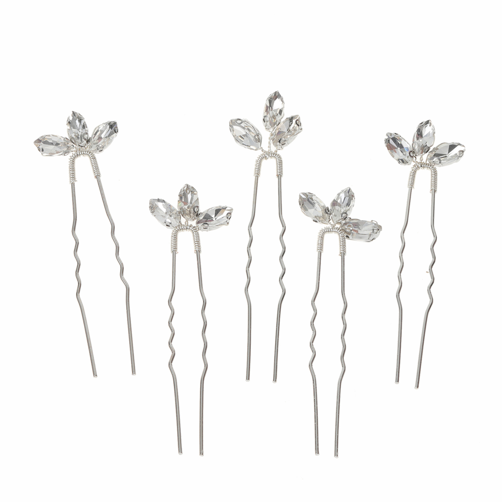 Europe and the United States cross-border 3 a group of diamond hairpin U-shaped hair pin headwear factory direct cross-border wholesale