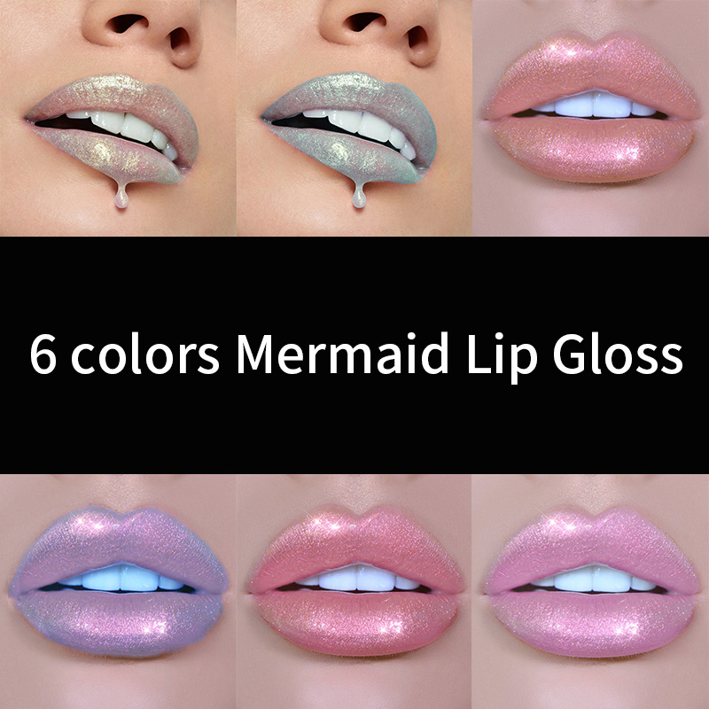 Han Daiyan handaiyan's Aki Lip Glaze Lasting Moisturizing Colorful Pearlescent Mirror Bright Polar Lip Gloss