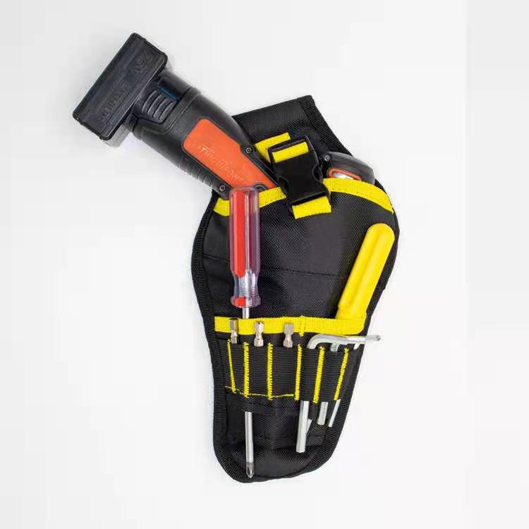 Manufacturers new hardware electric tool kit electric drill waist bag electric wrench impact wrench waist bag portable electric drill bag