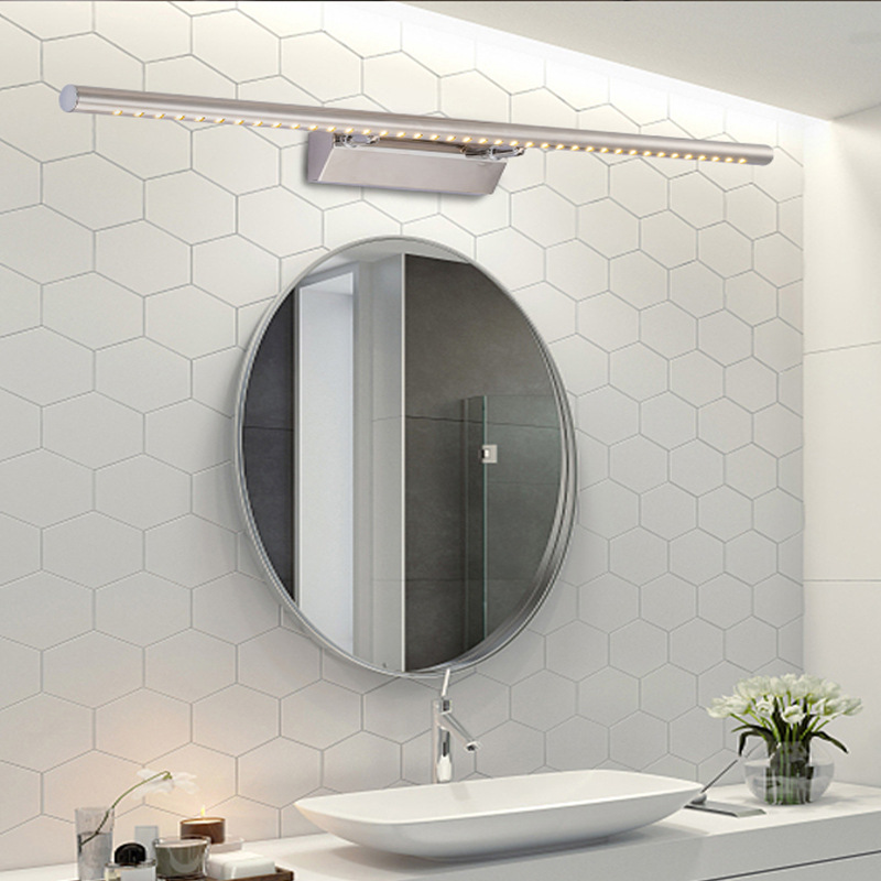 Mirror headlight led bathroom toilet mirror lamp modern simple Nordic indoor dressing makeup lamp toilet wall lamp