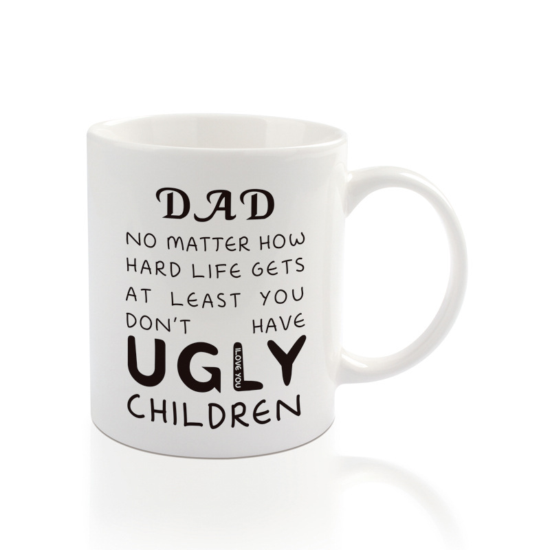 Supply Amazon holiday gift mug custom straight mug printed logo heat transfer customization