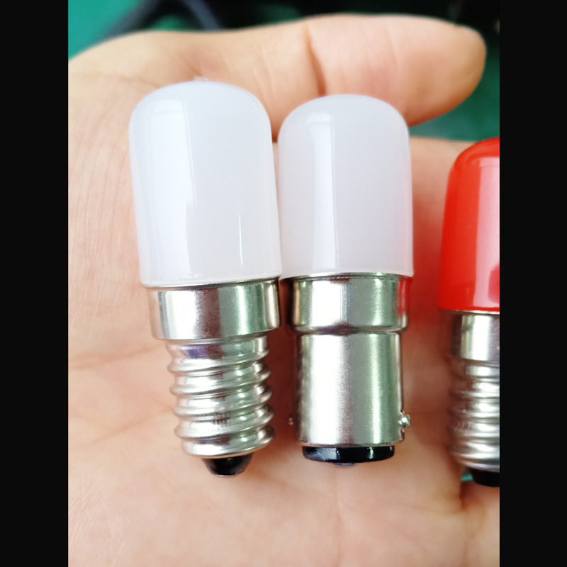 T18S-206 bulb refrigerator lamp PC cover E12B15 voltage 110V220V freezer bulb 2W bulb E14