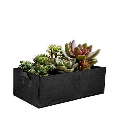 Factory direct supply felt Plant bag flower pot rectangular planting bag farm cultivation felt planting bucket felt planting