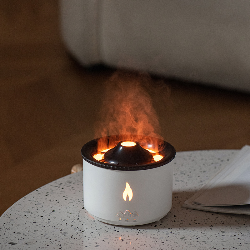 2022 new volcanic aroma diffuser humidifier air diffuser ultrasonic essential oil humidifier air jellyfish