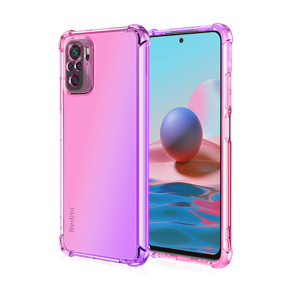 + red rice Note12S red rice 12C anti-fall Red Rice note12Turbo speed mobile phone case gradient applicable