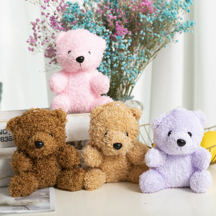 15cm Di bear key chain pendant bear Doll Doll stall plush pendant small gift spot wholesale