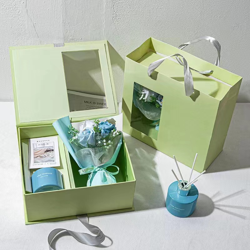 [Gift bag] Dried Flower aromatherapy gift box fire-free aromatherapy indoor fragrance decoration hand gift holiday gift