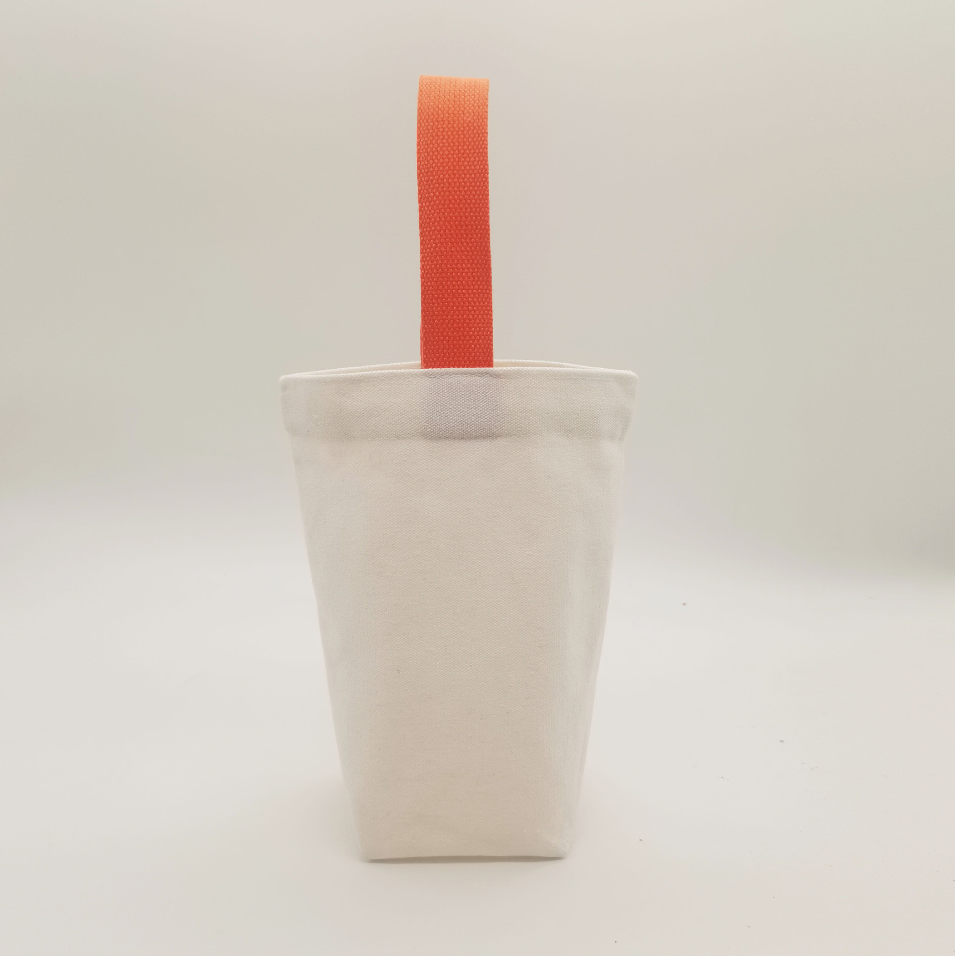 DIY Milk Tea Handheld Canvas Bag Blank Eco-friendly ins Water Cup Set Outgoing Portable Simple Coffee Canvas Handbag