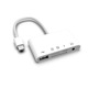 type-c to SDTFUSB + charging +3.5 White-pearlescent bag