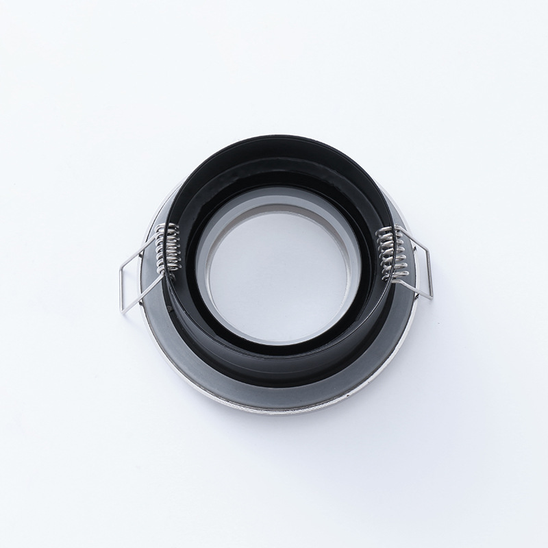 Factory supply bathroom waterproof lamp indoor hole downlight shell corridor living room double ring ceiling lamp shell