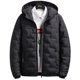 A generation of cotton-padded men's coat winter New 2021 casual large size hooded cotton-padded jacket student cotton-padded jacket men's clothing