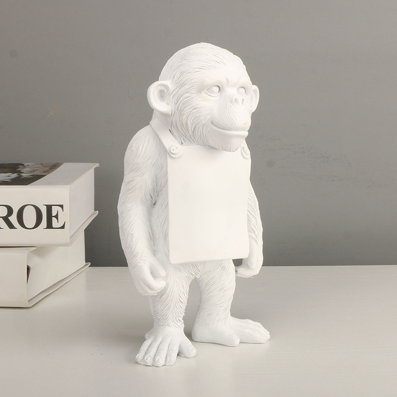 Cross-border Banksy Banksy ornaments series orangutan ornaments creative gifts Post-it notes stickers desktop ornaments