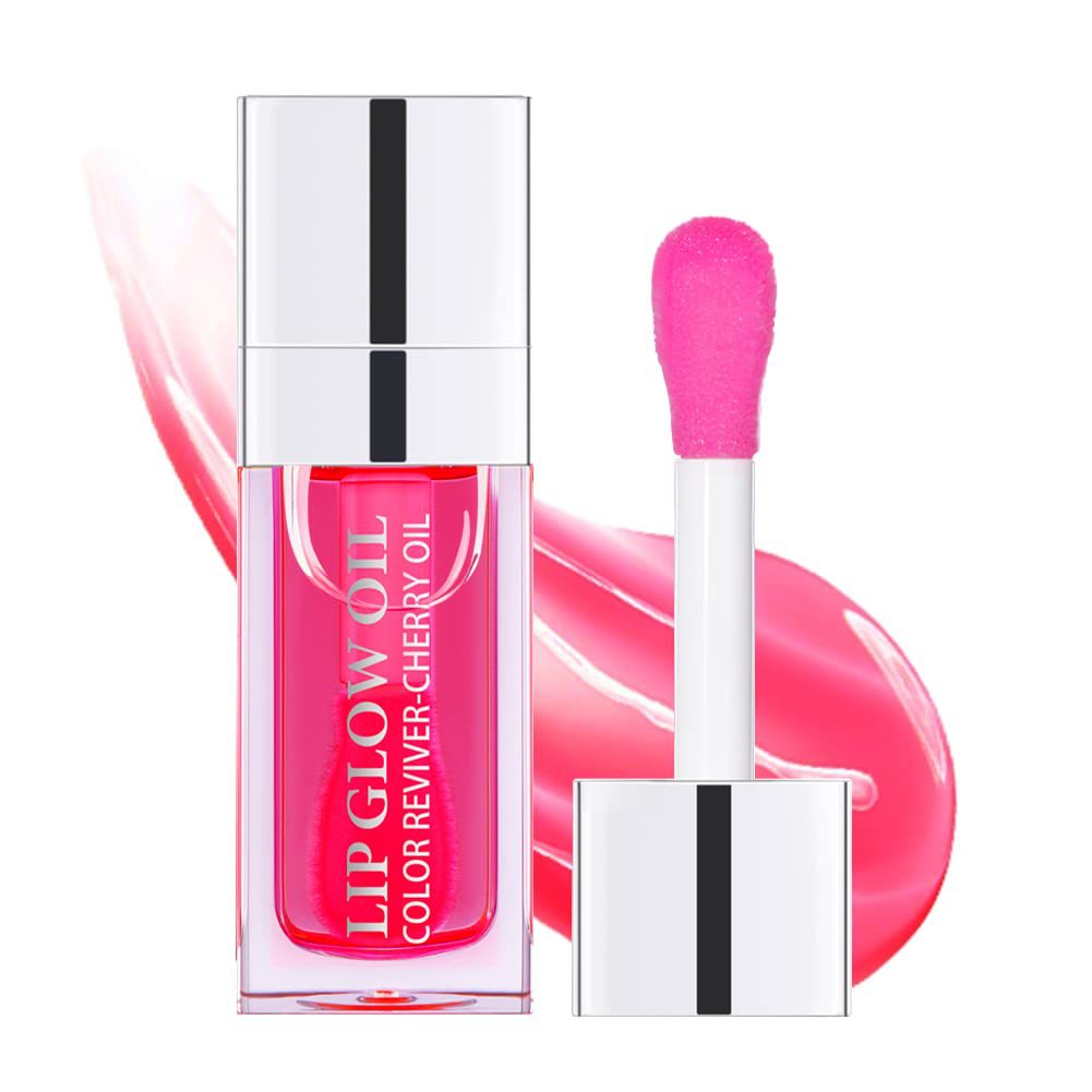 thumbnail for Lip Oil moisturizing lip gloss oil lip plump gloss Moisturizing Lip Oil non-stick transparent plump lip gloss,