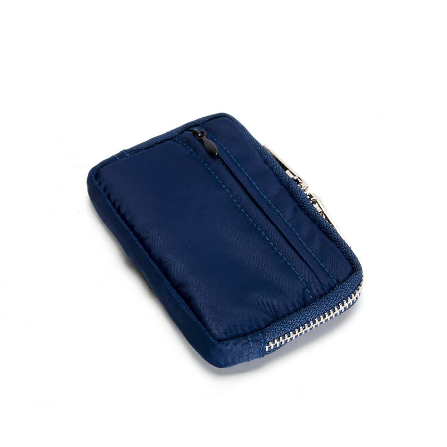 Simple and compact multi-functional Coin Coin purse hand-held RFID anti-theft card swiping bag mini key storage bag_voghion.com