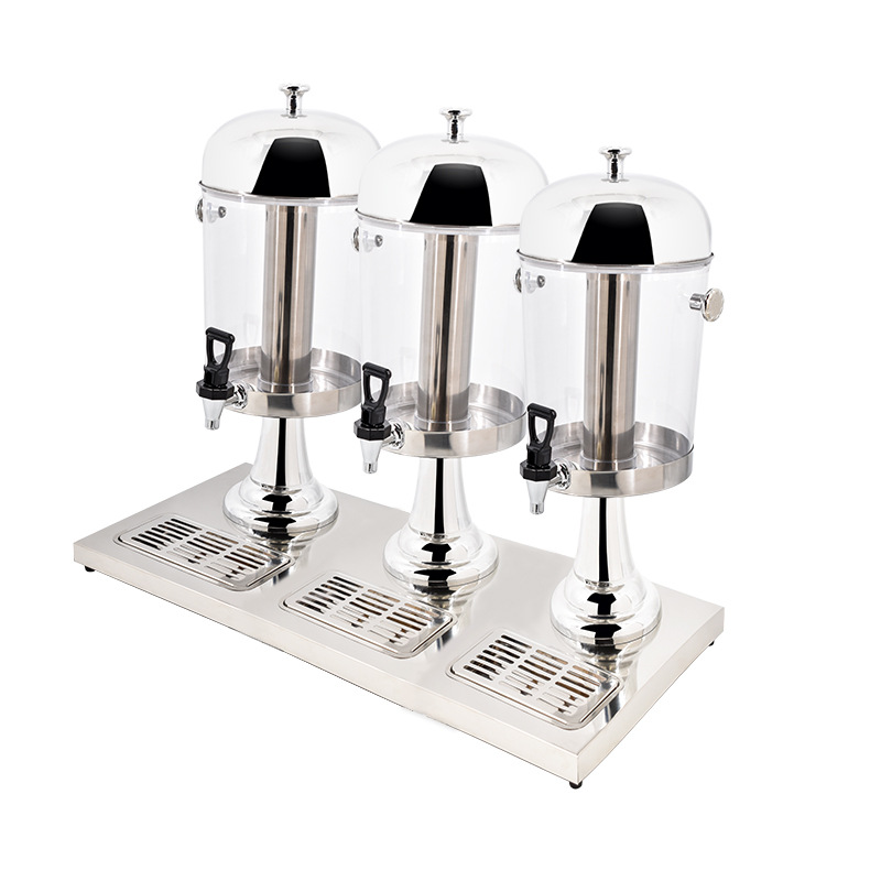 Beer machine 8L juice machine single head double head three head Self-Service milk beverage machine soy sauce dispenser juice tripod