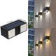 RH long upper and lower wall lamp [white warm]]