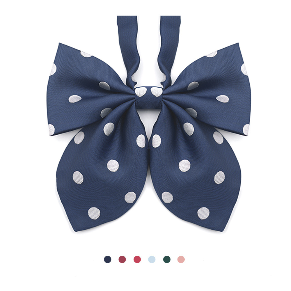 Factory direct spot spot wave point rabbit ear JK female student bow tie Japanese sailor uniform accessories small things