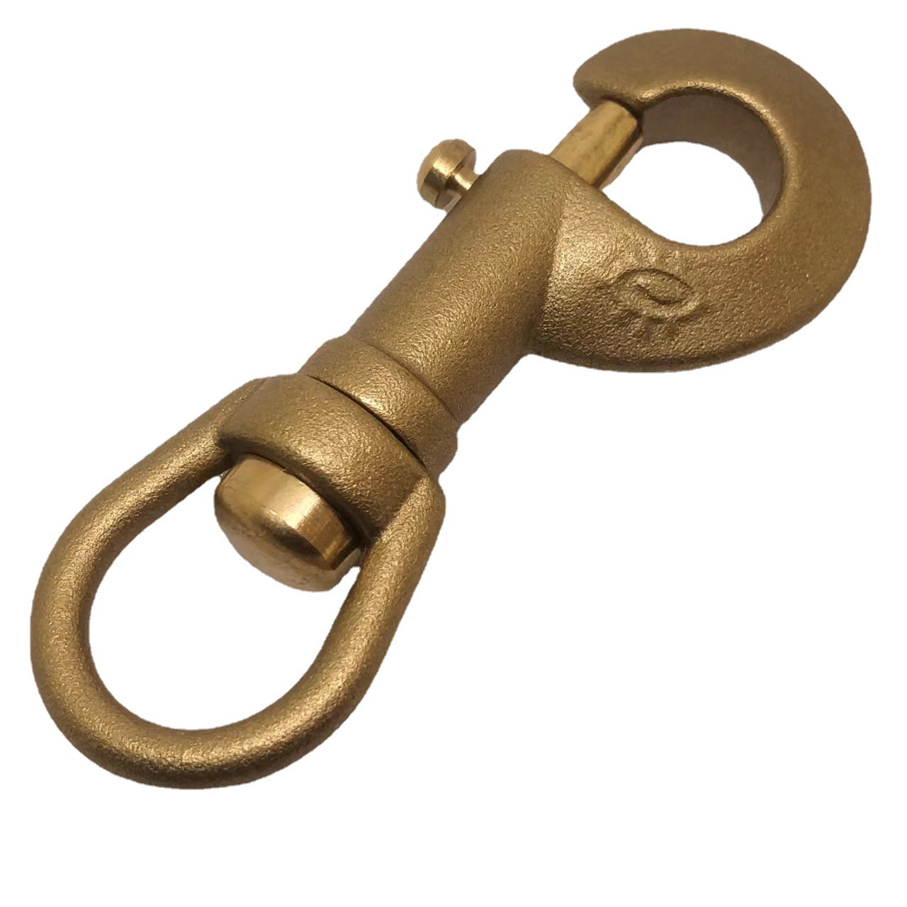 Brass hook buckle bag leather handmade brass buckle flag buckle brass extra large hook buckle large quantity discount