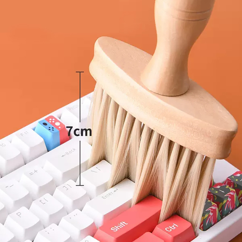 Car interior cleaning tools air conditioning air outlet cleaning brush car washing brush car interior gap dust removal solid wood brush