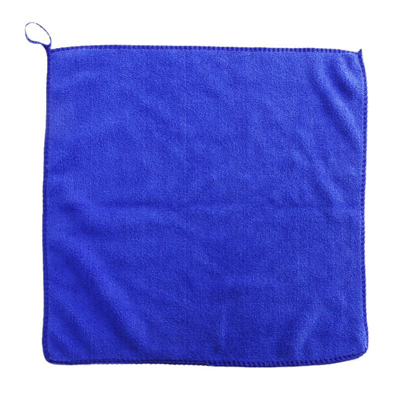 Wholesale 300 grams of household cleaning special small square towel thickened towel fine fiber household cleaning dish towel