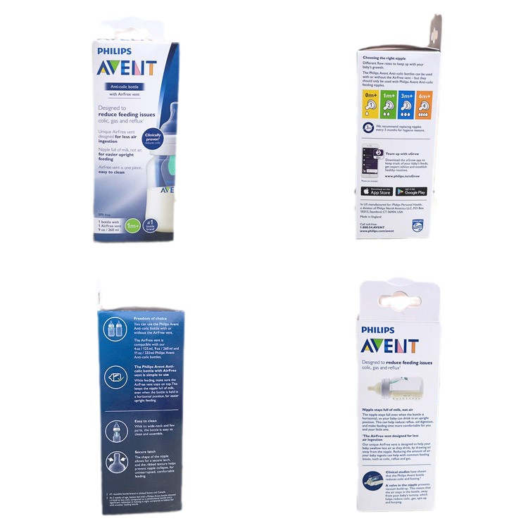 British New. Anyi classic English/Chinese original classic wide mouth PP plastic feeding bottle 260ml single pack