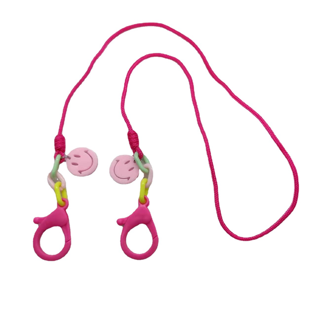 Cross-border Korean-style Children's Mask Chain Lanyard Kindergarten Primary School Neck Glasses Chain Anti-loss Anti-slip Glasses Rope Necklace