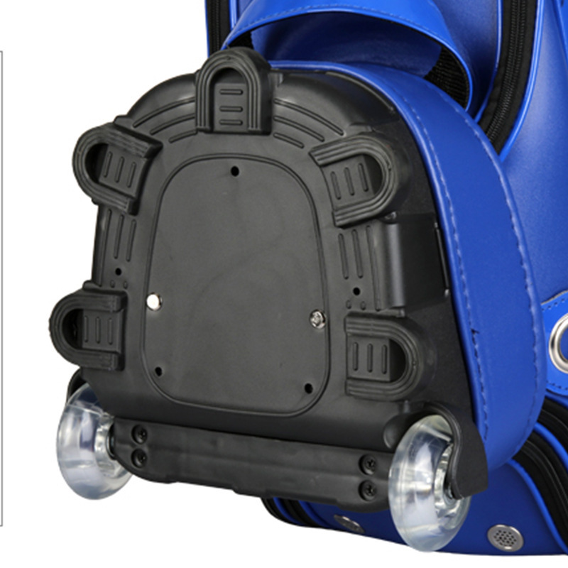 PGM factory direct supply golf bag men and women pull rod bag tugwheel pulley ball bag portable